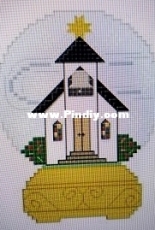 San-Man Originals - Faith Snowglobe by Sandra Dering