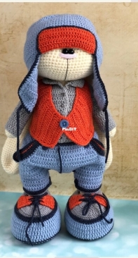 Crochet Bunny Art - Irina Tarasova - Theo Outfit Set