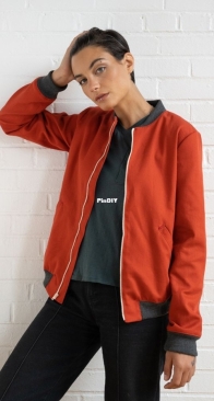 Seamwork - 3166 Larkin Bomber Jacket - Sizes 00-26
