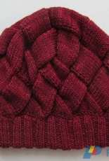 Woolly Wits-All Squared Up 2 Beanie by Theresa Schabes