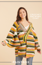 Paintbox Yarns - Crochet Bat Wing Coat - Free