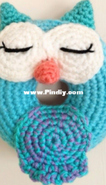 Oodles of Crochet Crafts - Rachel Zain - Doughnut Buddies - Owl