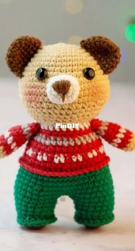 Meow Amigurumi - Anh Le - Jaine - Christmas Bear - Free