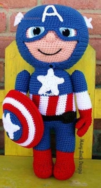Made by Mary - Mary Smith - Captain America Buddy - Dutch - Translated