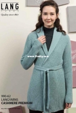 990-62 Lang Yarns Cashmere Premium by LANGYARNS SWITZERLAND-English-German-French-Dutch