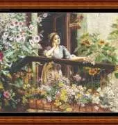 Classic Cross Stitch SC 222 Resting