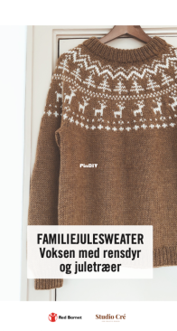 Christmas sweater / Familiejulesweater - Studio Cré - Danish