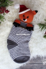 Croch Eh Patch - Hollys Hobbies - Holly McNevan - Woodland Christmas Stocking Fox