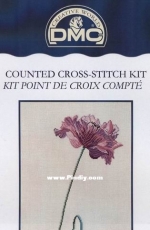 DMC XC 0653 / XC0653 - Mauve Poppy PCS