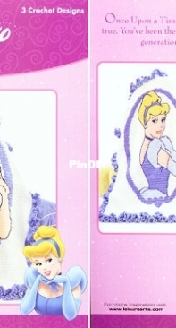 Leisure Arts 4212 - Disney Princess Afghans - Three Crochet Designs - Free