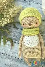 Little owlet - Marina Kolmykova - Bear pattern