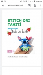 ValRos arte y puntadas -Rosario Mercado - Stitch ori tahití - Spanish
