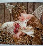 Bucilla 43731 Angel and Lamb
