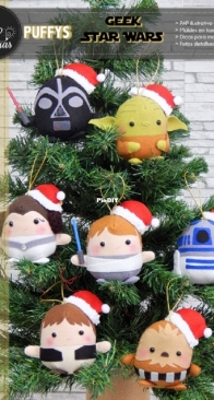 Feltro em Duas - Ane Sousa e Dani Schick - N.44 - Puffys Geek Star Wars - Portuguese