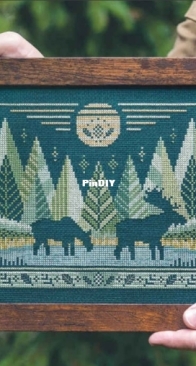 Cross-Stitch in the Forest - Forest Bathing