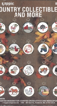 Kappie Originals - Book 65 - Country Collectibles and More - Designed by Veronica Altman
