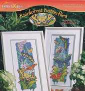 StitchWorld X-Stitch 03-224 - Rainforest Butterflies - Paul Brent