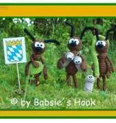 Babsies Hook - Barbara Saboth - Hardworking and bustle of the forest Ants - German