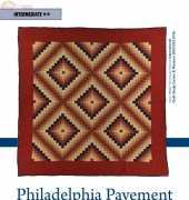 Fons and Porters Love of Quilting January-February 2012 - Philadelphia Pavement-Free Quilt Pattern