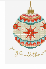 DMC Jingle All The Way Bauble - English French - Free