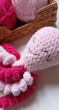 Domigurumi - Tóth Dominika - Soft Octopus - Free