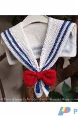 Ingunn Santini - Sophie and Me - Sailor Collar with Red Bow
