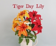Pippa Patterns - Connie Rockliff - Tiger Day Lily