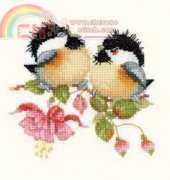 Heritage Stitchcrafts - Valerie Pfeiffer Harmonies VPFU777 Fuchsia Chick-Chat XSD