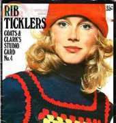 Rib Ticklers (Coats & Clarks Studio Card No. 4) Granny Square Vests