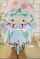 Felt, Eduk,gardener doll, Fernanda Lacerda, Portuguese