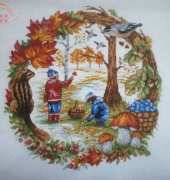 Panna D-1390 Autumn Chores