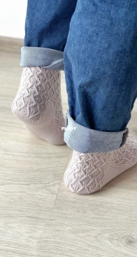 Fourre Socks by Anya Zhiltsova - Russian