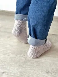 Fourre Socks by Anya Zhiltsova - Russian