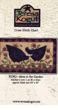 Teresa Kogut - XS342 - Hens in the Garden