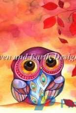 HAED HAEANK 2455 Owl Fall by Annya Kai