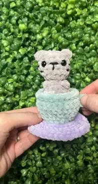 Cable and Canvas - Kate Hensinger - Tabby Teacup