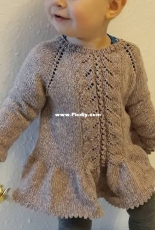 Annas ruffle dress - Sana Strik - Maria Bach Jensen - Danish - Free