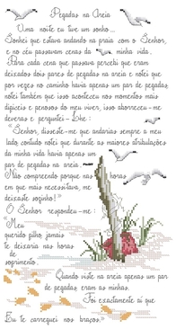 Footprints by Carol Emmer - Portuguese