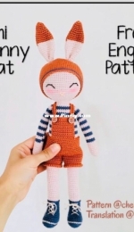 Cherry Gurumi - Ayşe Coşkun - Mimi the Bunny in Hat - Translated - Free