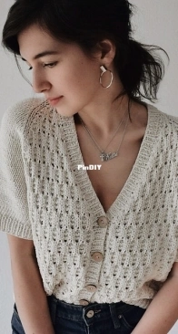 Boston Cardigan by Ekaterina Vorobeva