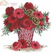 Festive Florals by Lesley Teare from Cross Stitch Collection 243