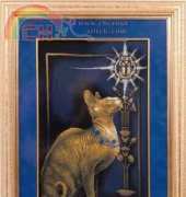 Panna K-1067 Gold Series - Scarab and a Cat