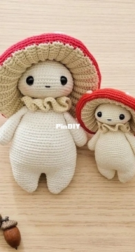 Critter Stitch Designs / Critter Stitch - Stephanie Buckner - Mushroom Guy