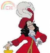 My Cross Stitch Patterns - Captain Hook