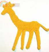 Giraffe Applique by C. A. Lira