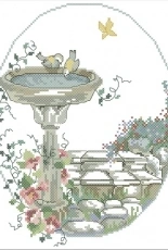 Permin of Copenhagen 12-3501 - Oval Garden Bird Bath XSD