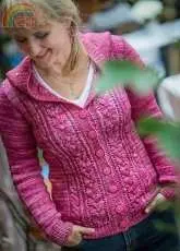 Letes Knits-Fickle Heart Cardigan- Justyna Lorkowska