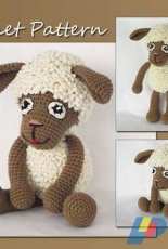 Lovely Baby Gift CP 148 - Viktorija Dineikiene -  Lamb Pattern - English