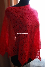 My shawl Parade of the Comets