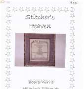Stitchers Heaven - Boys Girls Naming Sampler